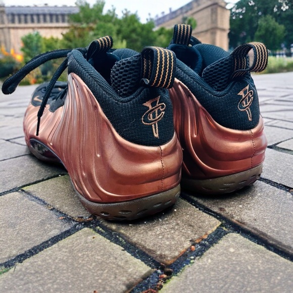Nike Copper Foamposite Shoes. Size 13. - Picture 2 of 10
